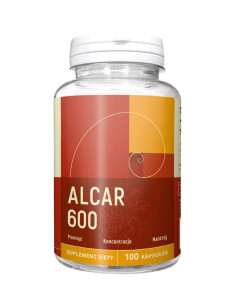 Alcar 600 mg 100 kapsułek...