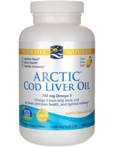 Arctic Cod Liver Oil, 750mg...