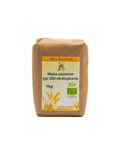 Mąka pszenna typ 500 ekologiczna 1kg MŁYN KOPYTOWA