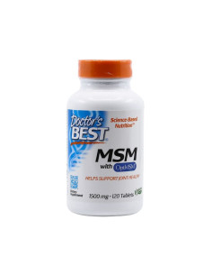 MSM Siarka Organiczna optiMSM 1500 mg - 120 tabletek - Doctor's Best