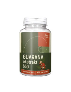 Guarana Ekstrakt 22% 650 mg...