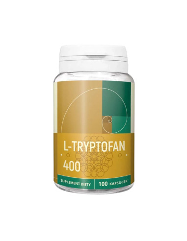 L-Tryptofan 400 mg 100 kapsułek NANGA