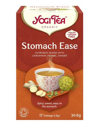Herbata NA TRAWIENIE Stomach Ease Yogi Tea BIO