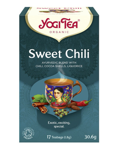 Herbata SŁODKA CHILI Sweet Chili Yogi Tea BIO