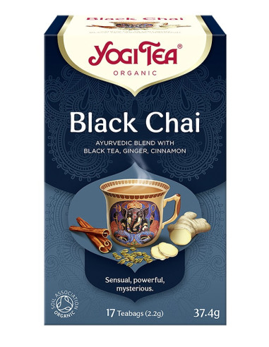 Herbata Czarny Czaj Black Chai BIO Yogi Tea