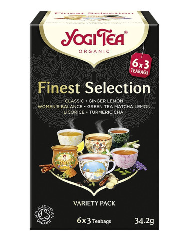 Herbata WYBORNY ZESTAW Finest Selection Yogi Tea BIO