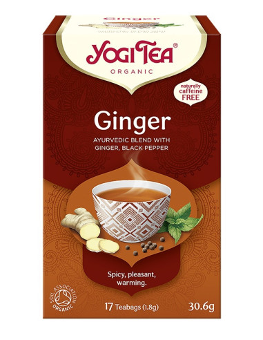 YOGI TEA Ginger Imbirowa 17x1,8 g