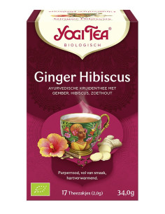 YOGI TEA Ginger hibiscus...