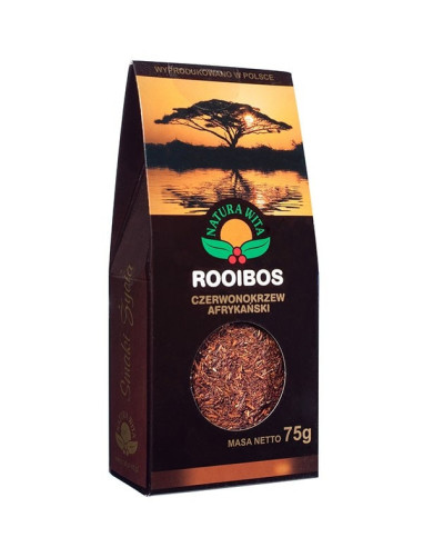 Herbata Rooibos - czerwonokrzew afrykański 75g NATURA WITA