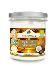 Pasta kokosowa BIO 250g Pięć Przemian