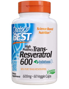 Trans-Resveratrol 600 Mg 60...
