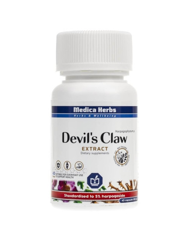 Medica Herbs Devil's Claw wyciąg 600 mg - 45 kapsułek