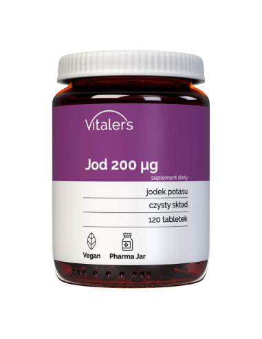 Vitaler's Jod 200 mcg - 120 tabletek