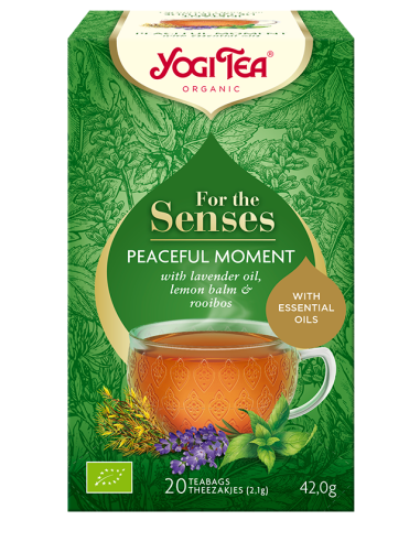 DOBRA CENA Herbata CHWILA SPOKOJU Peaceful Moment Yogi Tea BIO
