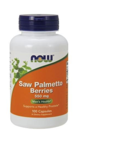 Saw Palmetto Berries 550mg 100 k NOW FOODS