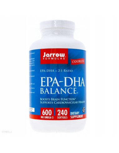 EPA-DHA Balance 240 kapsułek Jarrow Formulas