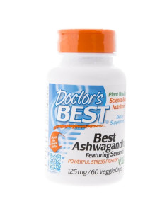 Doctor's Best Ashwagandha 125 mg - 60 kapsułek
