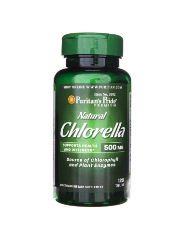 Puritan's Pride Chlorella 500 mg - 120 tabletek
