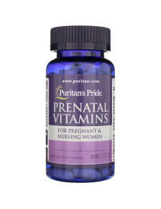 Puritan's Pride Witaminy Prenatalne - 100 tabletek