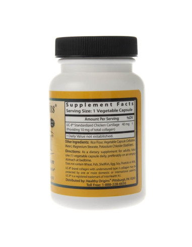 Healthy Origins Natural UC-II (kolagen) 40 mg - 60 kapsułek