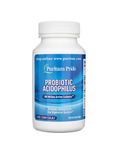 Puritan's Pride Probiotyk Acidophilus - 100 tabletek