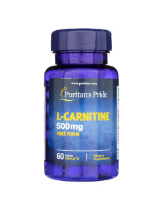 Puritan's Pride L-Karnityna 500 mg - 60 tabletek