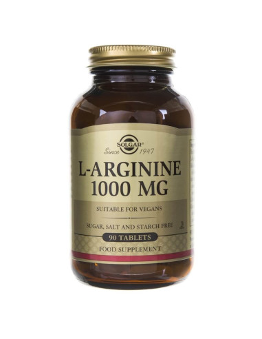 Solgar L-Arginina 1000 mg - 90 tabletek