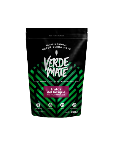 Yerba Mate Green Frutos del Bosque 500g VERDE MATE
