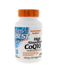 High Absorption CoQ10 with BioPerine, 100mg - 120 vcaps - Doctor's Best