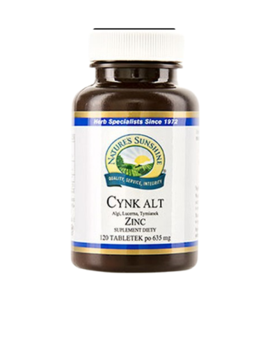 Cynk ALT 120 tabletek NSP Nature's Sunshine