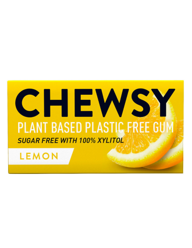Chewsy Guma do Żucia Cytryna 10szt. 15 g PIĘĆ PRZEMIAN