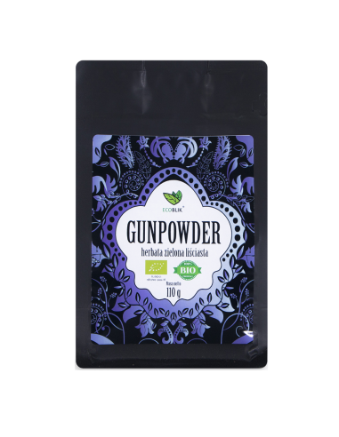 Gunpowder Herbata Zielona BIO 110g ALINESS ECOBLIK