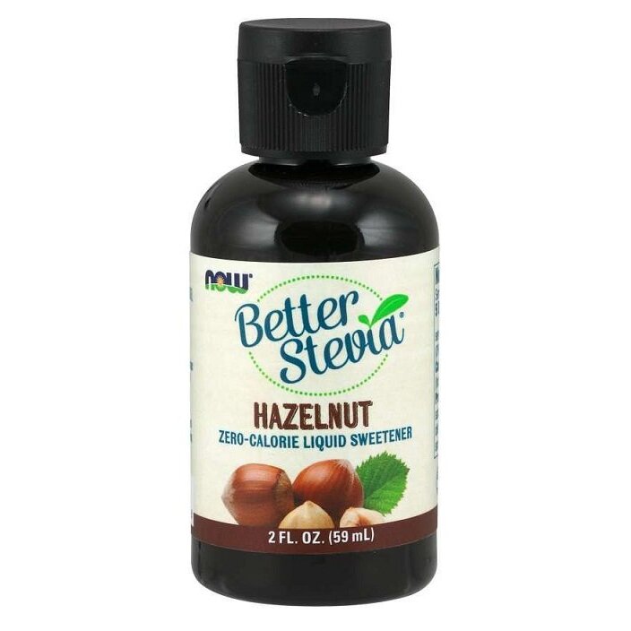 033a8975a6fd8ab7ac7b86b7e0aee0b1-1.jpg Better Stevia Liquid, Hazelnut - 59 ml. - obrazek 1