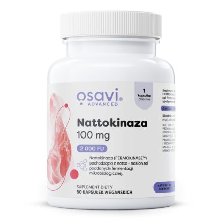 Nattokinaza, 100 mg - 60 vegan caps