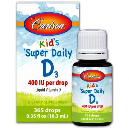 Kid's Super Daily D3, 400 IU - 10 ml.