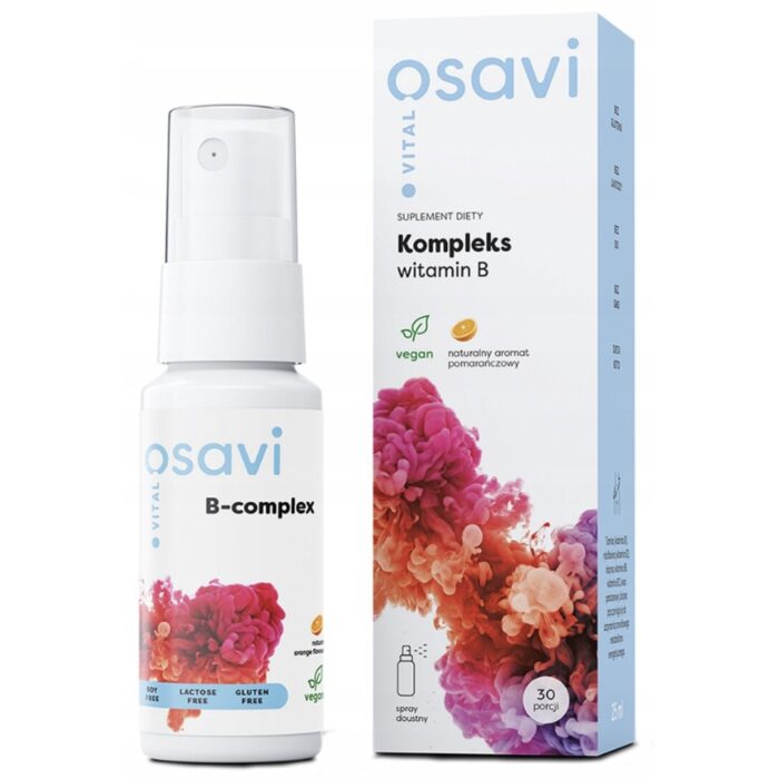 Kompleks Witamin B Spray Doustny, Pomarańcza - 25 ml. - obrazek 3