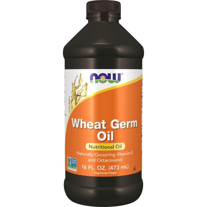 0c634b58a5f4b62b127550444ed83222-1.jpg Wheat Germ Oil, Liquid - 473 ml. - obrazek 1