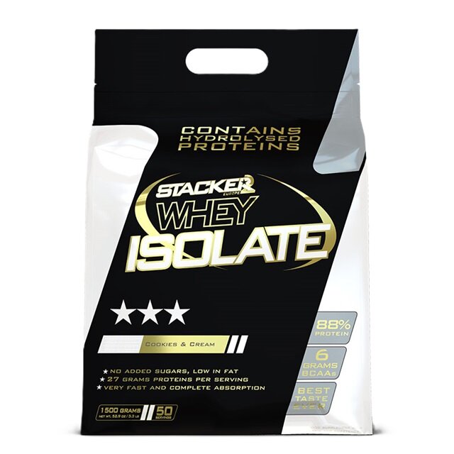 0d75e5e92567b5b92873ac95ecea8a9c-1.jpg Whey Isolate, Cookies & Cream - 1500 grams - obrazek 1