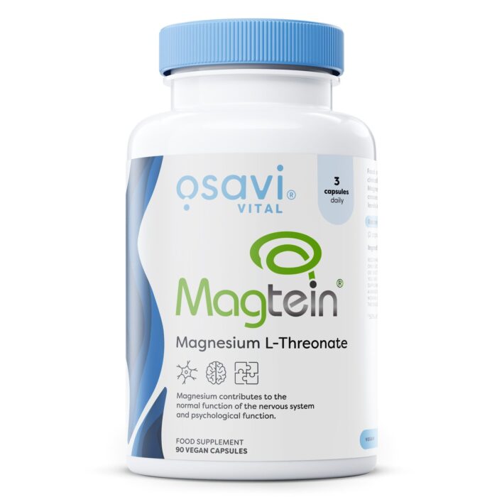 Magtein Magnesium L-threonate - 90 vegan caps - obrazek 1