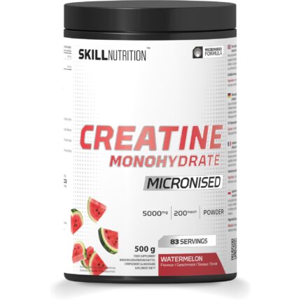 Micronised Creatine Monohydrate Flavoured, Watermelon - 500 grams