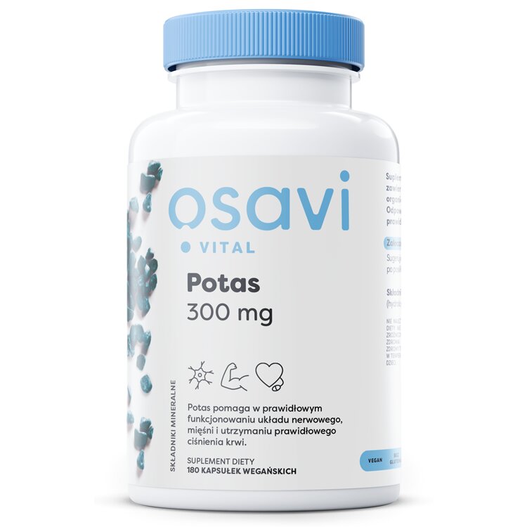 181b9fbfa347a0f501a4d2e835e63b82_1-1.jpg Potas, 300mg - 180 vegan caps - obrazek 1