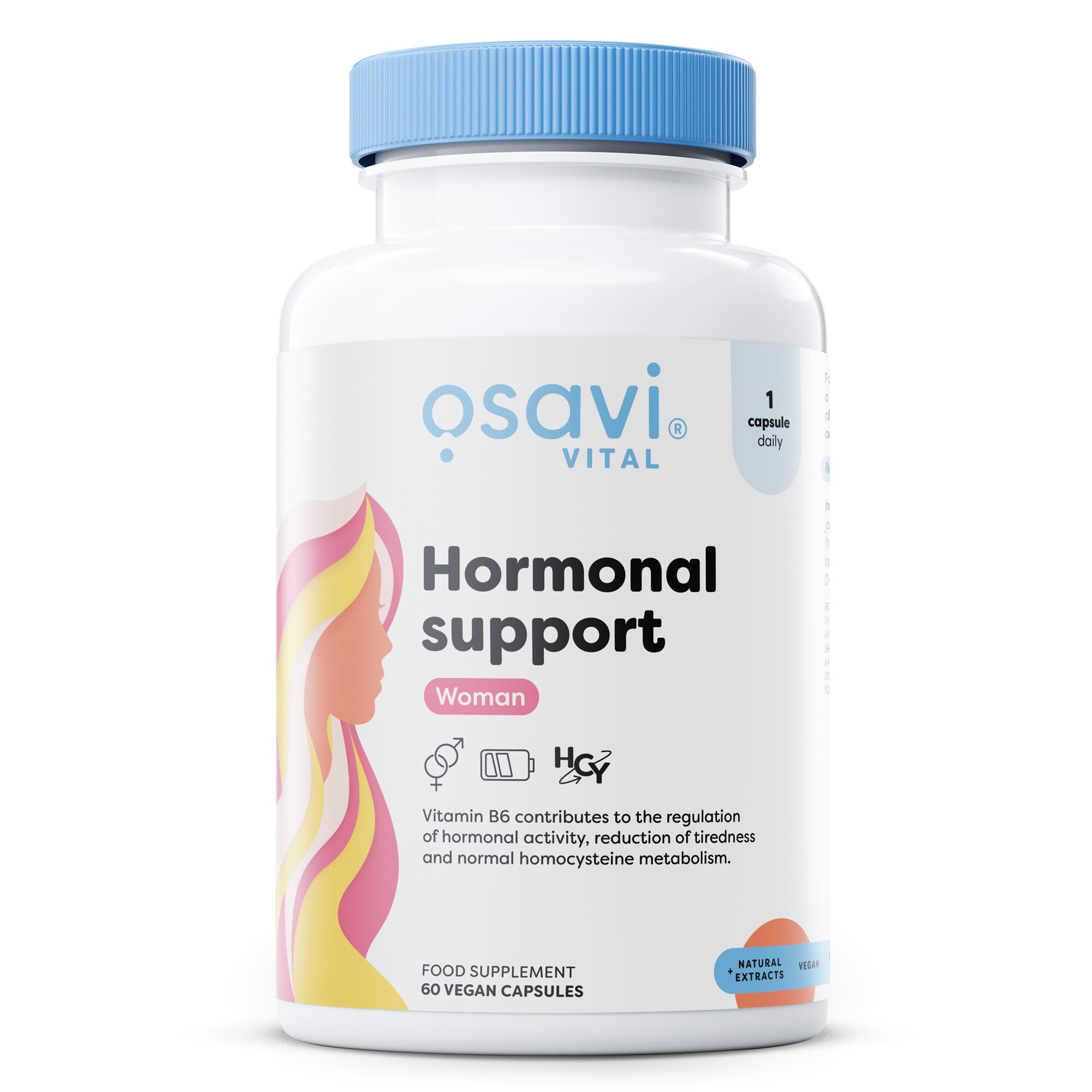 19feb28815aa8616ed16abb9f76b4156-1.jpg Hormonal Support Woman - 60 vegan caps - obrazek 1