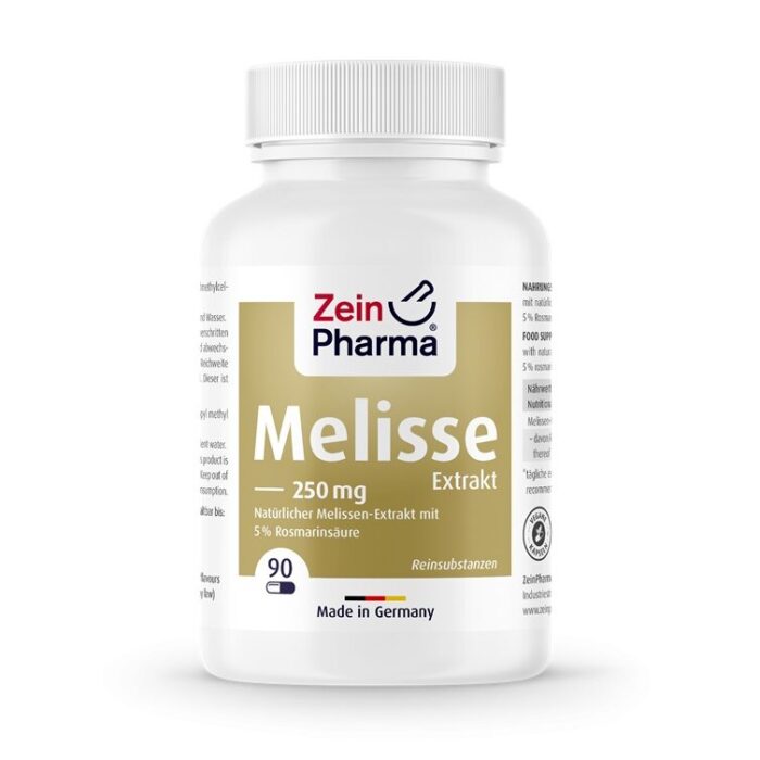 Melissa Extract, 250mg - 90 vcaps - obrazek 1