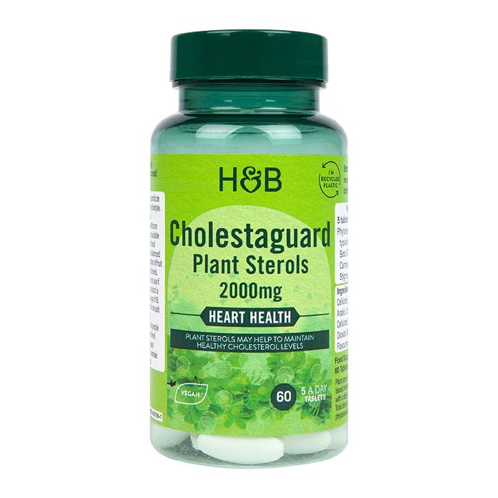 1b9f284f5bc8444dca3b14181c13b39f-1.jpg CholestaGuard Plant Sterols, 2000mg - 60 tablets - obrazek 1