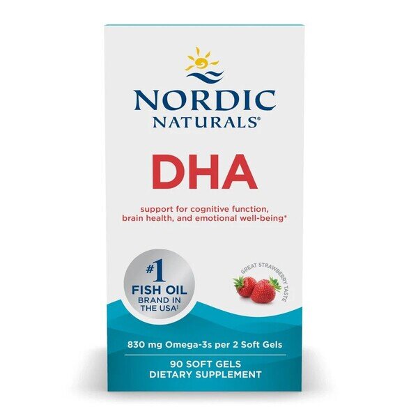 1c58be950ef565b77f095466ea1f57fb-1.jpg DHA, 830mg Strawberry - 90 softgels - obrazek 1