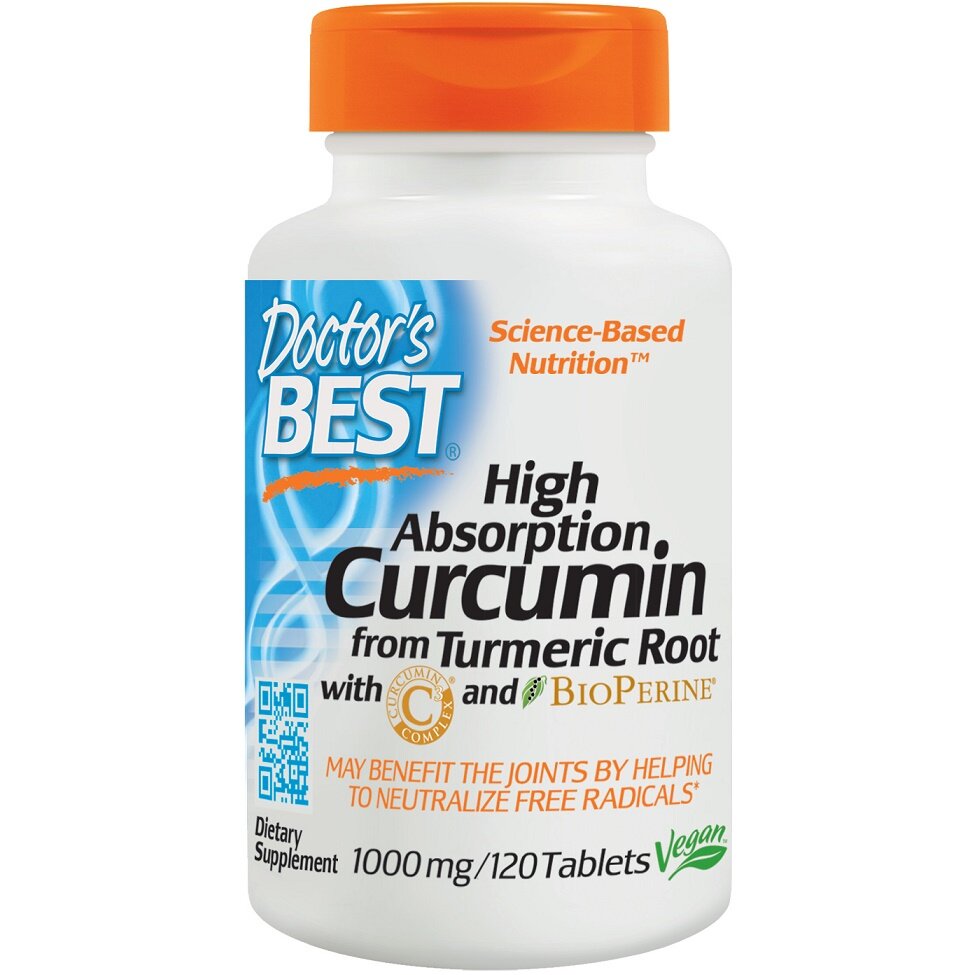 1df8ecb57f1bb3ad3eaaeacb3fec5199-1.jpg High Absorption Curcumin From Turmeric Root with C3 Complex & BioPerine, 1000mg - 120 tablets - obrazek 1