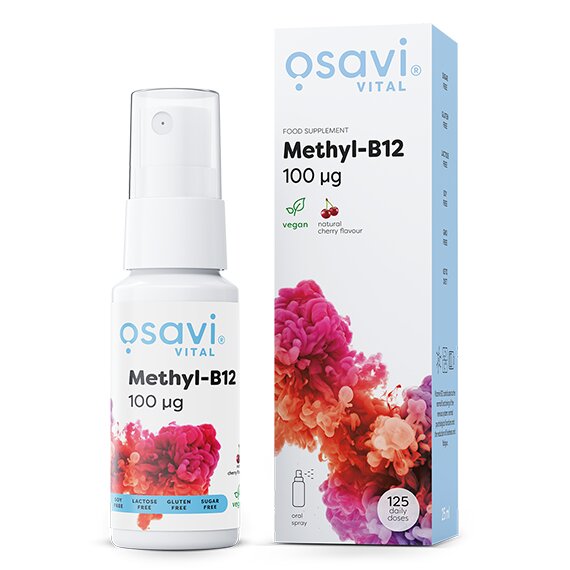 2023aba94bfbde344fbbf6ace6f759e1_1-1.jpg Methyl-B12 Oral Spray, 100mcg (Cherry) - 25 ml. - obrazek 1