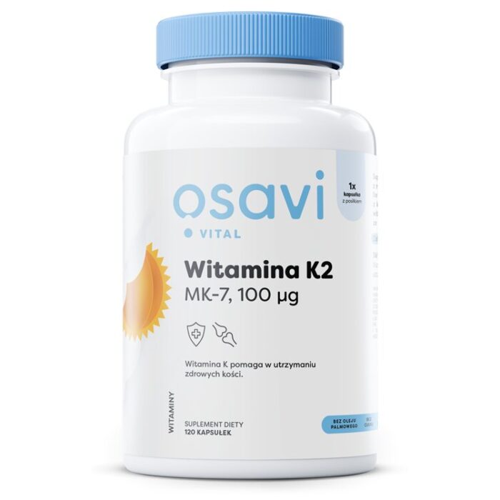 Witamina K2 MK-7, 100mcg - 120 softgels - obrazek 1