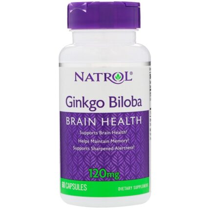 Ginkgo Biloba, 120mg - 60 caps