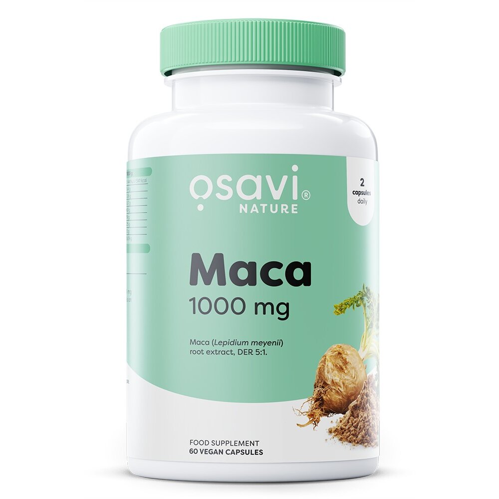 27c38ac8bc5b631115ca0b32f45f5f7b-1.jpg Maca, 1000mg - 60 vegan caps - obrazek 1